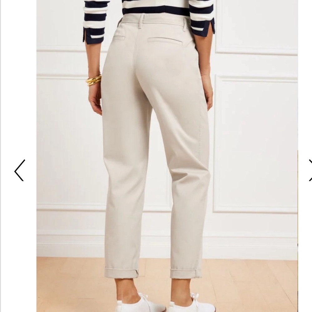 Talbots relaxed chinos size 10 Tan